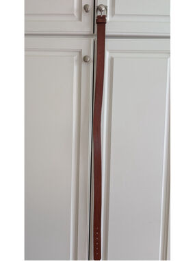 Women's Milos Brown Genuine Leather Belt One Size